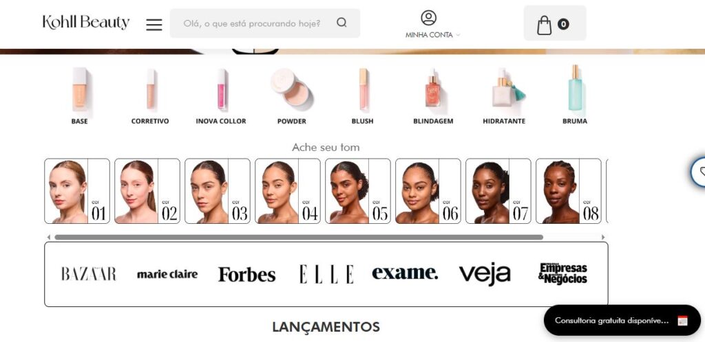 loja integrada