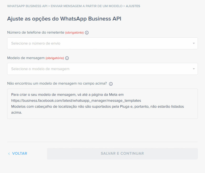 ajustes necessários para a automatização